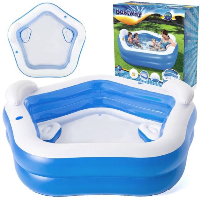 Bestway 54153 Piscine  213x207x69 cm