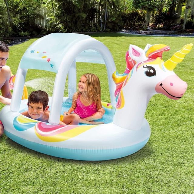 Intex 58435NP Piscine gonflable Licorne  254x132x109cm