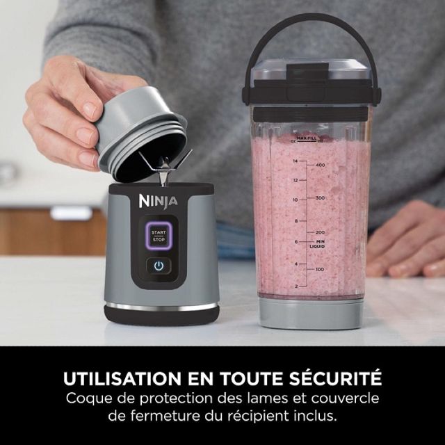 Ninja Blender portable sans fil Blast  Noir BC151EUBK