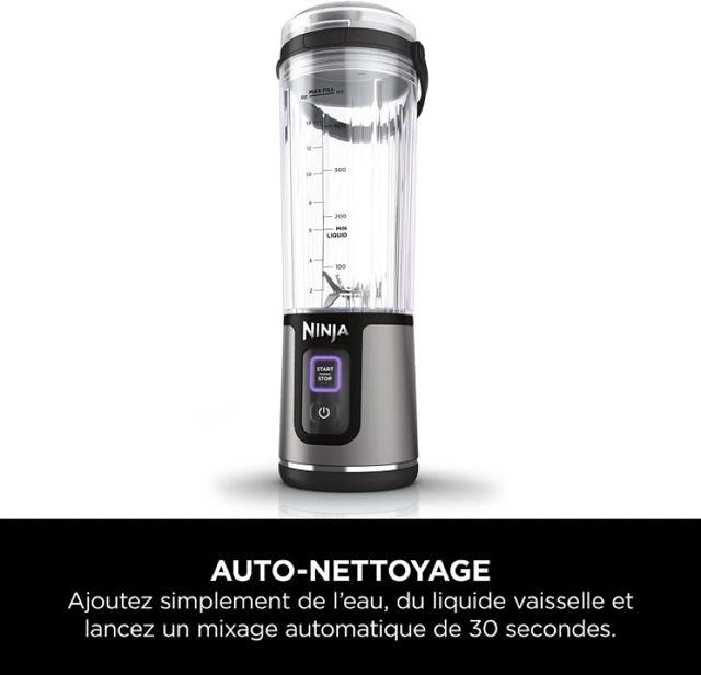 Ninja Blender portable sans fil Blast  Noir BC151EUBK