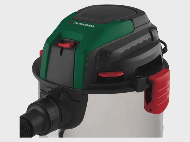 Parkside PWD 25 C4 Aspirateur Eau Poussière 1400W  25L Inox