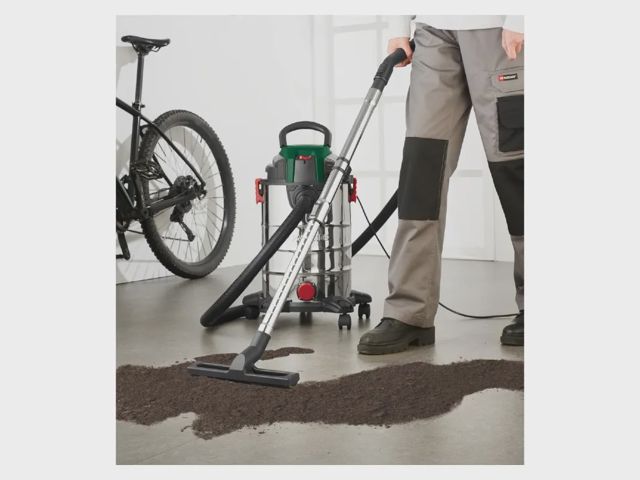 Parkside PWD 25 C4 Aspirateur Eau Poussière 1400W  25L Inox
