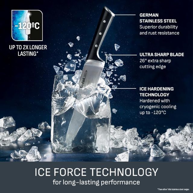 Tefa couteaux de cuisine  Ice Force 10 Piece K232SA04
