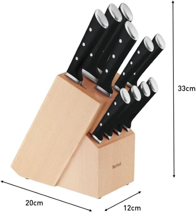 Tefa couteaux de cuisine  Ice Force 10 Piece K232SA04