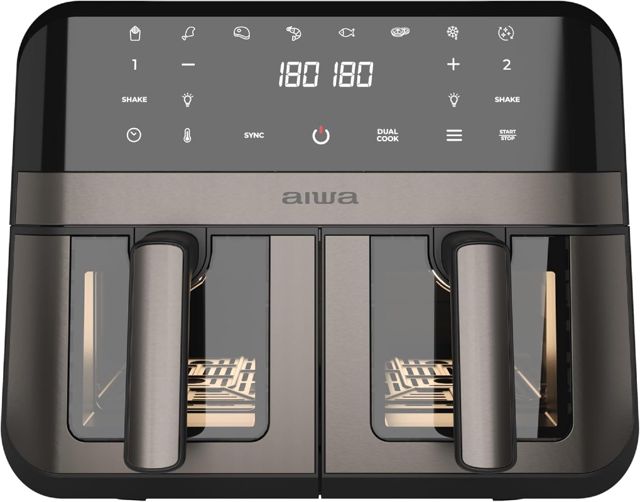 AIWA  Friteuse  airfryer  Futago AFR-9000 double baque 9l