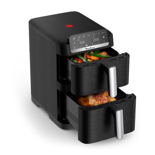 Moulinex  friteuse Air Fryer Crispy Stack 10 L EZ7528F