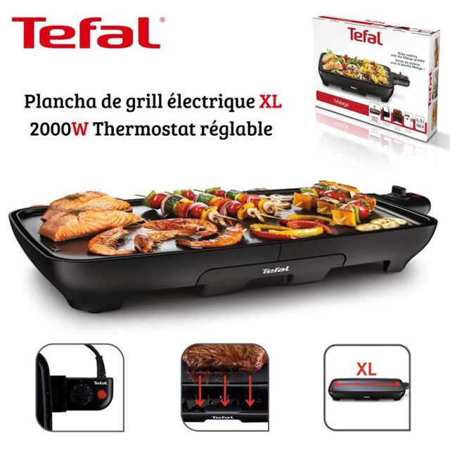 Tefal grill  plancha Malaga 2000W  XL CB501812