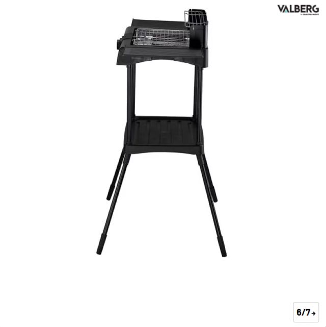 VALBERG Barbecue electrique sur pied  VAL-EL2200