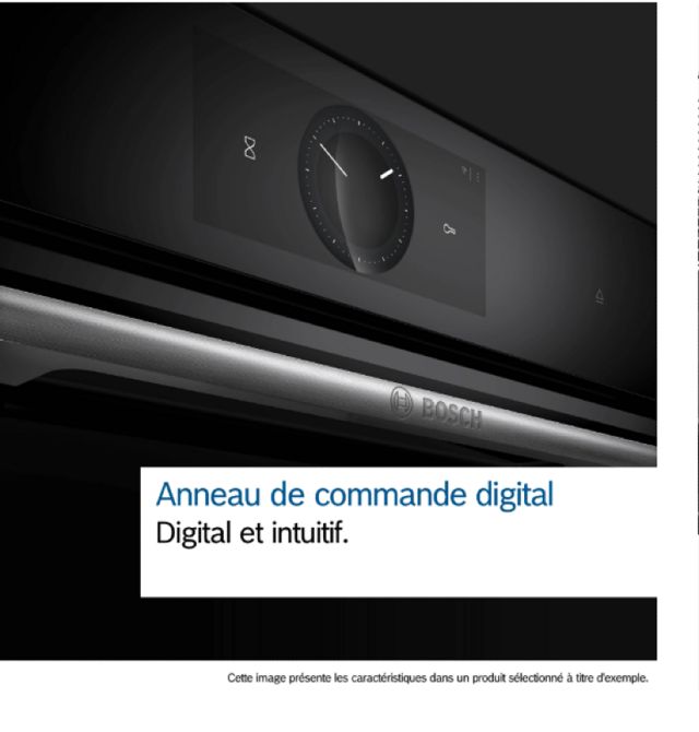 Bosch Série 8 HBG7741B1F  Four encastrable 71L Pyrolyse
