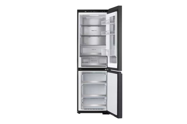 LG  Réfrigérateur combiné GBG5160CEV 349 L noir acier