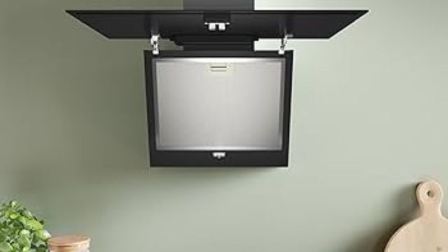 Hotte Bosch décorative murale Série 2 DWK65DK60 noir 60 cm