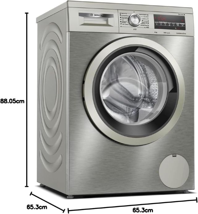 Bosch Lave linge  Série 6 inox 10 kg  WGG256ZXES