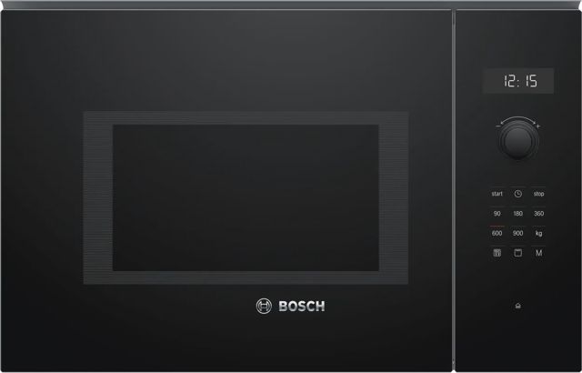 Bosch Micro ondes grill  encastrable Série 6 noir BEL554MB0