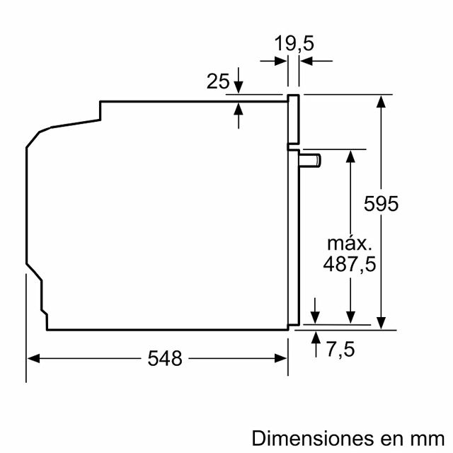 Bosch four encastrable serie 6 fonction AirFry  BG536ES4
