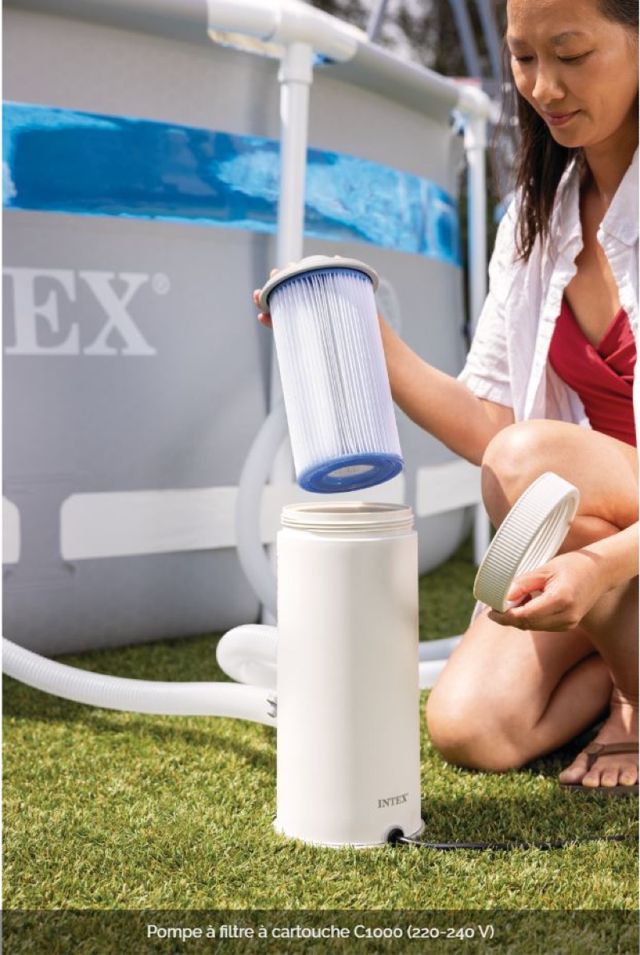Inrtex Pompe à filtre à cartouche  3.7m3/h 26638