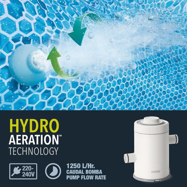 Intex pompe de filtration 1.25m3 /h  26602
