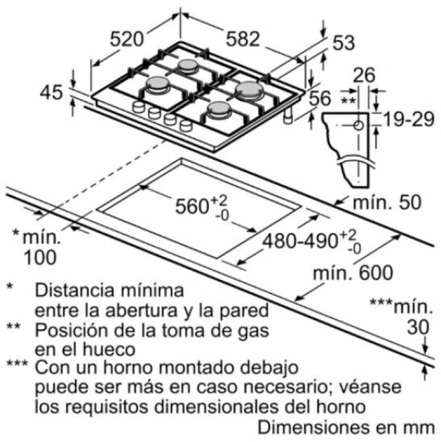 Bosch plaque de cuisson en castrable serie 6  PCP6A5I90