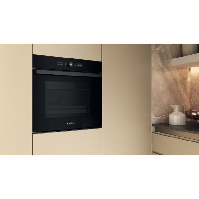 Four Encastrable Whirlpool WOI4S8PM1SB  73L Pyrolyse AirFry