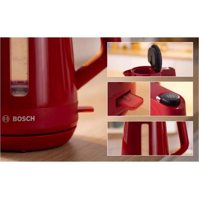 Bosch  Bouilloire TWK1M124 Rouge MyMoment 1.7L 2400W