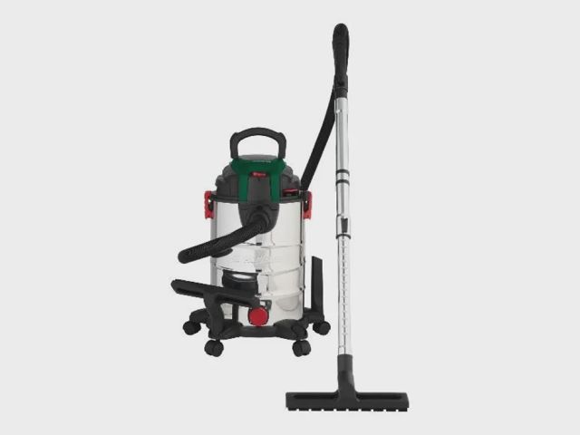 Parkside PWD 25 C4 Aspirateur Eau Poussière 1400W  25L Inox