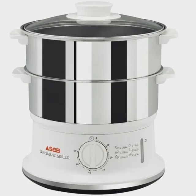 Seb  Cuiseur vapeur VC145100 Capacité bol 6 L Minuteur