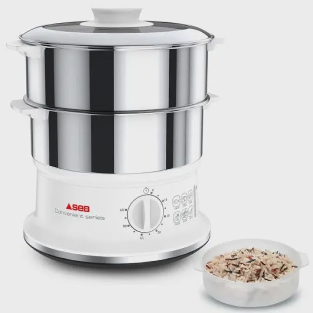 Seb  Cuiseur vapeur VC145100 Capacité bol 6 L Minuteur