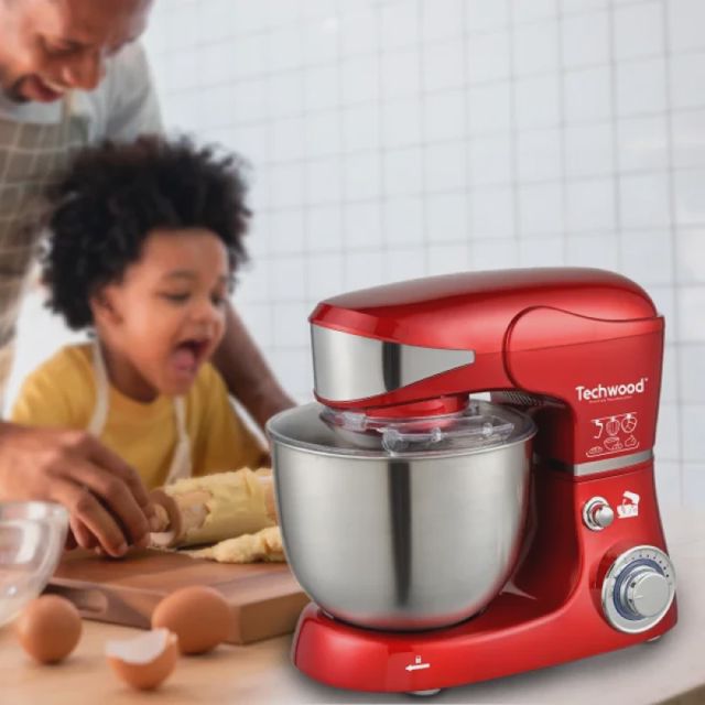 Techwood  TRO-1055 pétrin 5L robot pâtissier 1000W