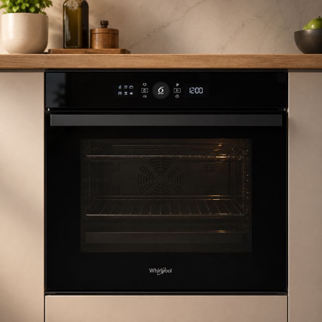 Four Encastrable Whirlpool WOI4S8PM1SB  73L Pyrolyse AirFry