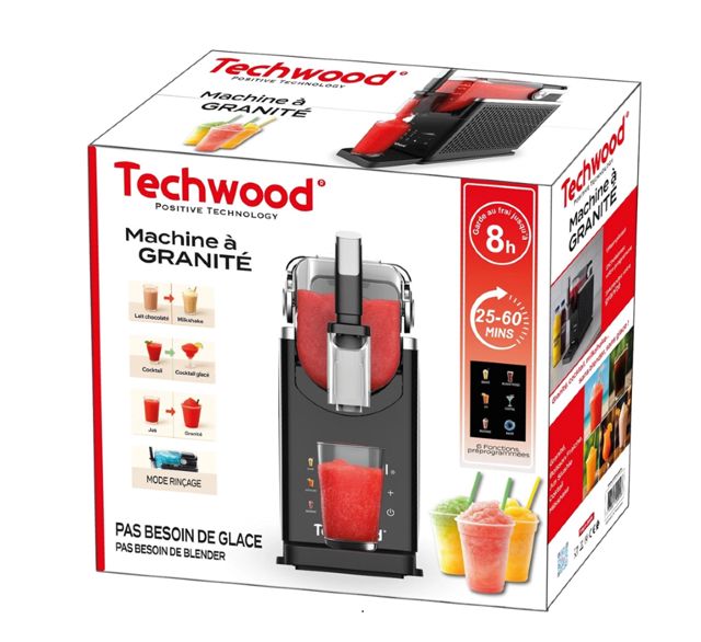Techwood TSLU-2066  Machine à Slushy & Granita 1.5 Litres