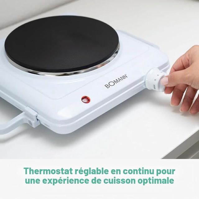 Bomann Plaque De Cuisson 1500 WEkp 5027