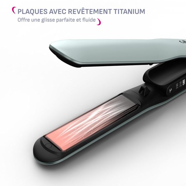 Calor SF5120C0  Lisseur Thermoglide Titanium Ionique  230°C