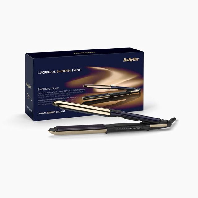 Lisseur BaByliss ST484E Black Onyx  28mm  235°C