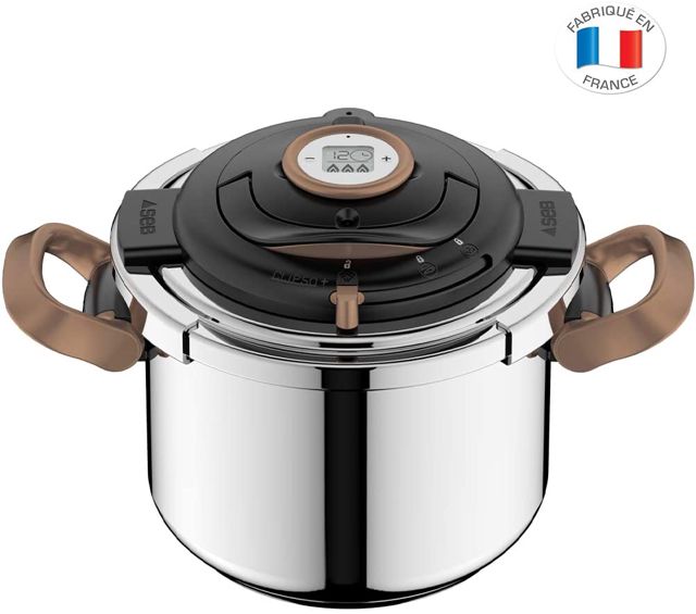 Seb 8L Autocuiseur Clipso+Précision Copper P4411409