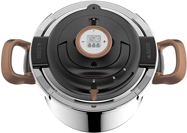 Seb 8L Autocuiseur Clipso+Précision Copper P4411409