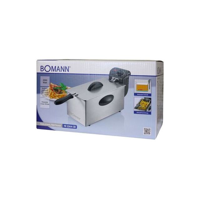 Bomann Friteuse 3 litres 2000 W Fr 2264 Cb