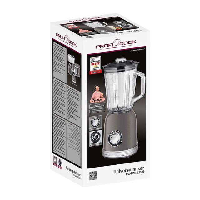 Proficook Blender  Bol En Verre- 800W PC-UM 1195