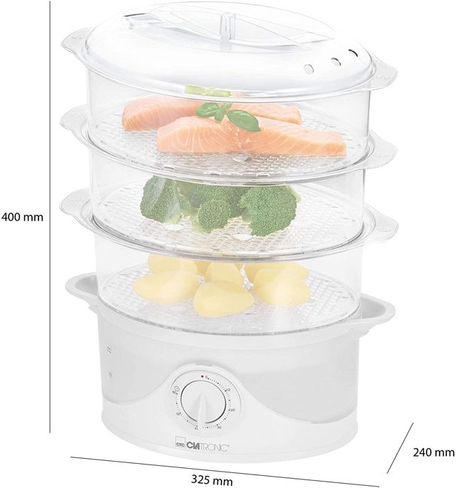Clatronic Riz-Rice Cuiseur  Vapeur DG 3665
