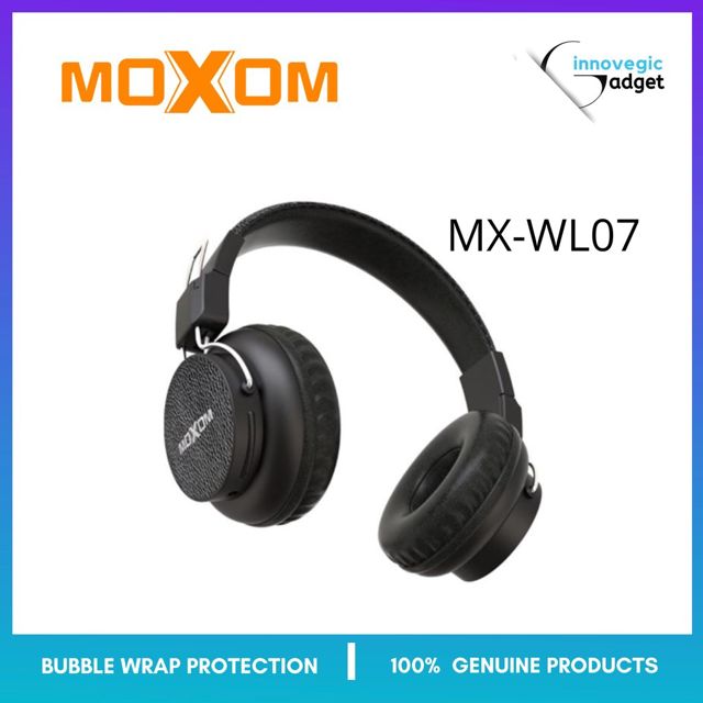 MOXOM Casque stéréo pliable sans fil  MX-WL07
