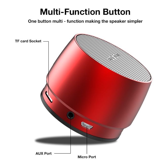 MOXOM Mini haut-parleur Bluetooth sans fil  SD MX-SK03