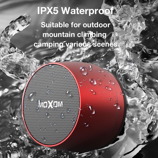 MOXOM Mini haut-parleur Bluetooth sans fil  SD MX-SK03